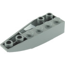 LEGO Dark Stone Gray Wedge 2 x 6 Double Inverted Right (41764)