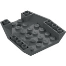 LEGO Grigio pietra scuro Cuneo 6 x 6 Invertito (29115)