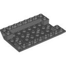 LEGO Dunkles Steingrau Keil 6 x 8 Invertiert (5117)