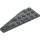 LEGO Mørk steingrå Kile Plate 3 x 8 Vinge Høyre (50304)