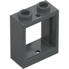 LEGO Dark Stone Gray Window Frame 1 x 2 x 2 (60592 / 79128)