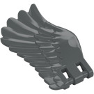 LEGO Dark Stone Gray Wing (Left) (20313)