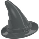 LEGO Dark Stone Gray Wizard Hat with Smooth Surface (6131)