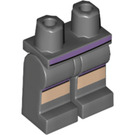LEGO Dunkles Steingrau Yaz Minifigure Hüften und Beine (3815 / 80616)
