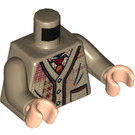 LEGO Dunkel Beige Arthur Weasley Minifig Torso (973 / 76382)