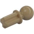 LEGO Dark Tan Axle with Ball (2736 / 3985)