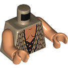 LEGO Tan foncé Beorn Minifig Torse (973 / 76382)