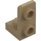 LEGO Dark Tan Bracket 1 x 1 with 1 x 2 Plate Up (73825)