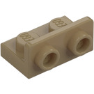 LEGO Dark Tan Bracket 1 x 2 with 1 x 2 Up (99780)