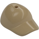 LEGO Dark Tan Cap with Short Curved Bill with Hole on Top (11303)