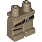 LEGO Donker Zandbruin Cassian Andor Scarif Outfit Minifigure Heupen en benen (3815 / 30847)