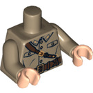 LEGO Dunkles Beige Colonel Dovchenko Torso (973 / 76382)