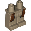 LEGO Donker Zandbruin Commissioner Gordon Minifigure Heupen en benen (3815 / 55180)