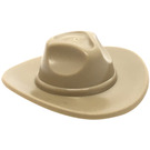 LEGO Tan Foncé Cowboy Chapeau avec Large Brim (13565)