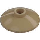 LEGO Tumma beige Dish 2 x 2 (4740 / 30063)