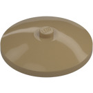 LEGO Beige scuro Dish 4 x 4 (Perno Solido) (3960 / 30065)