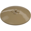 LEGO Dunkel Beige Dish 8 x 8 (3961 / 18859)