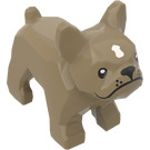 LEGO Dog - French Bulldog with White Hair Patch (32892 / 79490)