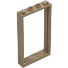 LEGO Dark Tan Door Frame 1 x 4 x 6 (Single Sided) (40289 / 60596)