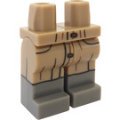 LEGO Dunkel Beige Fred Weasley Minifigure Hüften und Beine (3815)