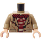 LEGO Dunkel Beige George Weasley Minifig Torso (973)