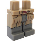 LEGO Dunkel Beige George Weasley Minifigure Hüften und Beine (3815)