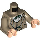 LEGO Dunkles Beige Henry Jones Senior Torso (973 / 76382)