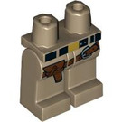 LEGO Beige scuro Indiana Jones Minifigure Fianchi e gambe (73200 / 73331)