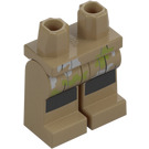 LEGO Mørk beige Luke Skywalker med Mørk beige Endor Antrekk og Minifigur Hofter og ben (73200 / 102798)