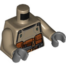 LEGO Mørkebrun Minifig Torso (973 / 76382)