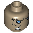 LEGO Dark Tan Mungus Minifigure Head (Recessed Solid Stud) (18014 / 20763)