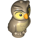 LEGO Dark Tan Owl with Large Yellow Eyes (66507)