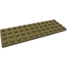 LEGO Dark Tan Plate 4 x 12 (3029)