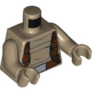 LEGO Dark Tan Resistance Trooper Minifig Torso (973 / 76382)