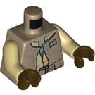 LEGO Dark Tan Rodian Alliance Fighter Minifig Torso (973 / 76382)