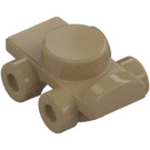 LEGO Dunkel Beige Rollschuh (11253 / 18747)