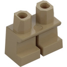 LEGO Mørk beige Korte ben (41879 / 90380)