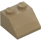 LEGO Tumma beige Luiska 2 x 2 (45°) (3039 / 6227)