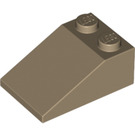 LEGO Dark Tan Slope 2 x 3 (25°) with Rough Surface (3298)