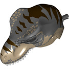 LEGO Dark Tan T-rex Head (65372)