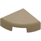 LEGO Dark Tan Tile 1 x 1 Quarter Circle (25269 / 84411)