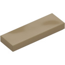 LEGO Dark Tan Tile 1 x 3 (63864)