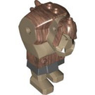LEGO Dark Tan Troll Body Assembled (60671)
