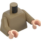 LEGO Tostado oscuro Unkar Plutt Minifigura Torso (973 / 76382)