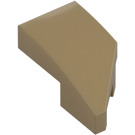 LEGO Dark Tan Wedge 1 x 2 Left (29120)