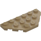 LEGO Mörk Gulbrun Kil Platta 3 x 6 med 45º Hörn (2419 / 43127)