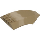 LEGO Dark Tan Windscreen 10 x 6 x 2 (35269 / 45705)