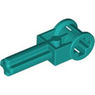 LEGO Turquoise foncé Essieu 1.5 avec Perpendiculaire Essieu Connecteur (6553)