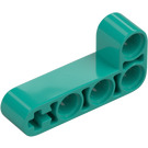 LEGO Dark Turquoise Beam 2 x 4 Bent 90 Degrees, 2 and 4 holes (32140 / 42137)