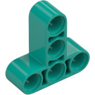 LEGO Donker turquoise Balk 3 x 3 T-Shaped (60484)